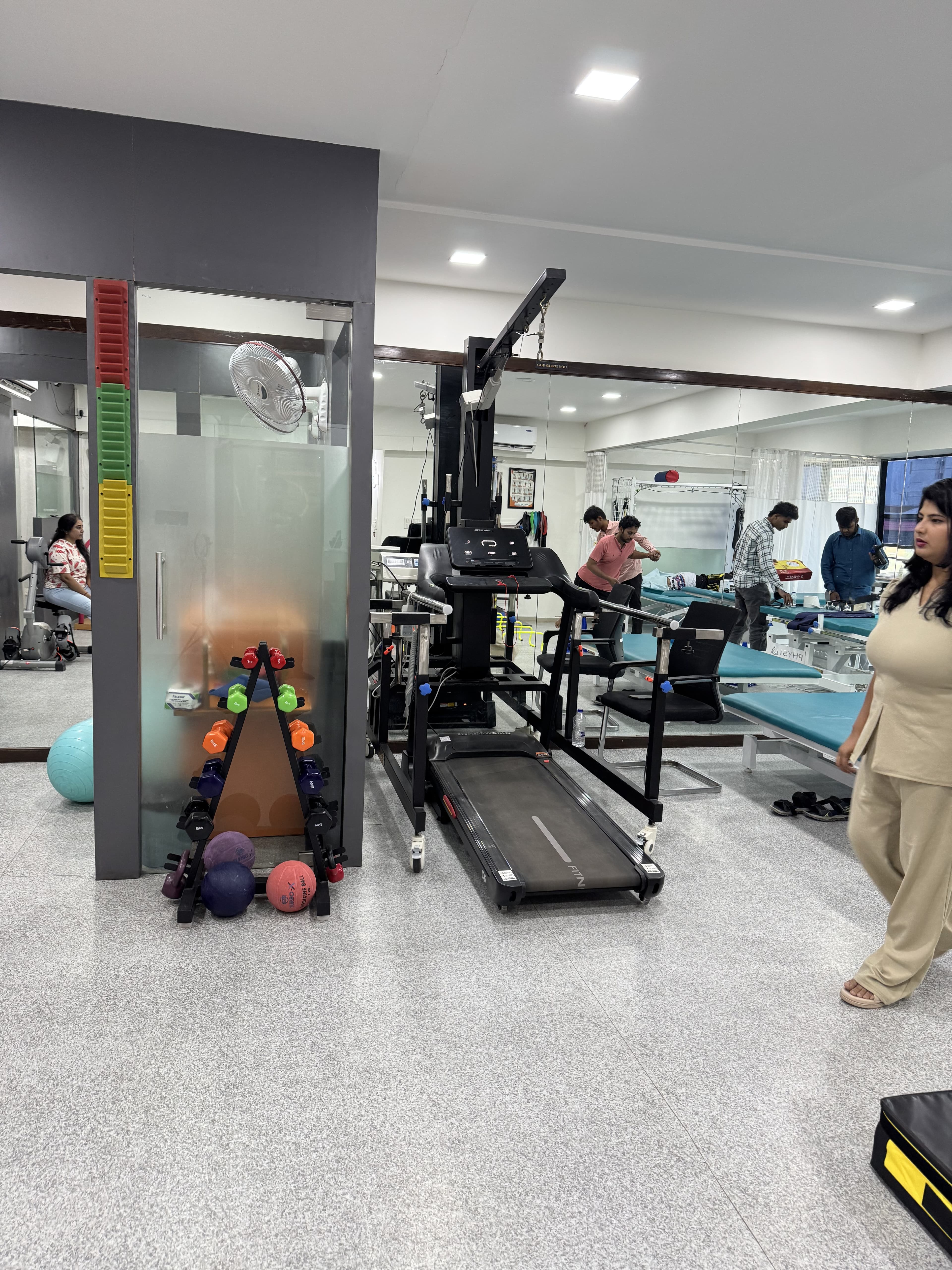Rehabilitation equipment at Neurokine
